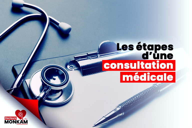 Quelles sont les différentes étapes d'une consultation médicale ?