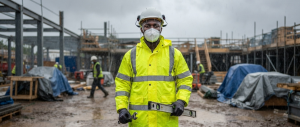 Travaux sous la pluie